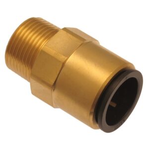 STRAIGHT STUD 3/4BSPT-22MM BRASS