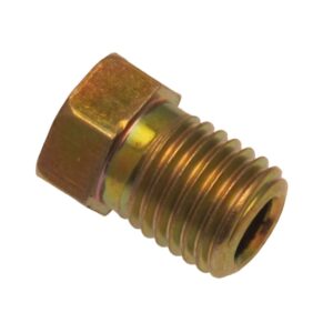 MALE NUT SHORT 3/16OD 10X1.25MMPK10