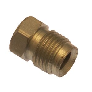 MALE NUT 1/4OD 1/2X20SHORT PK5