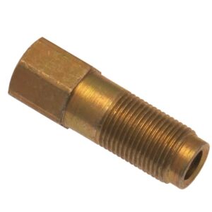 MALE NUT LONG 6MMOD 12X1MM PK3