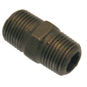 HEX NIPPLE 3/8BSP PK2