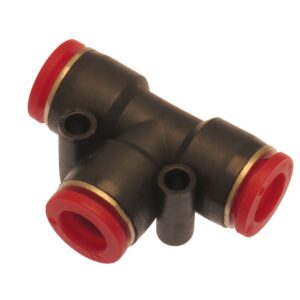 TEE CONNECTOR 4MM PK2